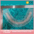 decorative neck trim pearl bead braided style
